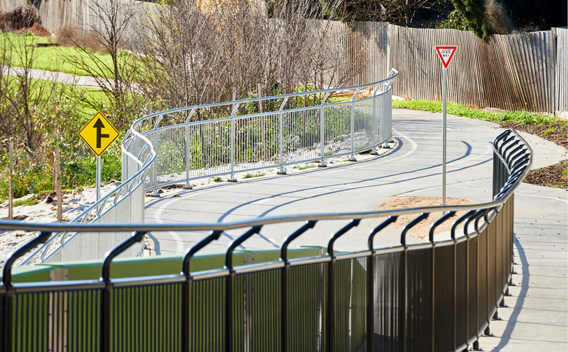 Why are bikeway barriers designed the way they are?