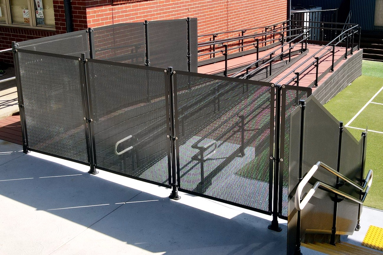 A New Look for Barrier Systems: Introducing Perforated Infill Panels