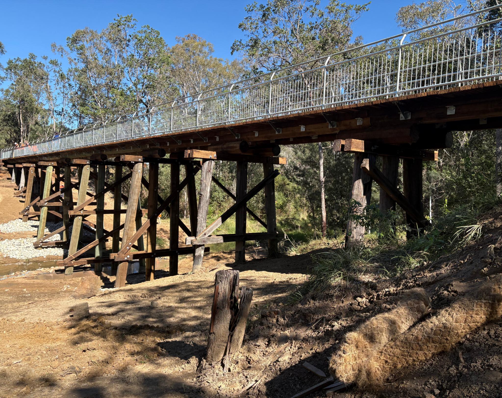 Moddex supports bridge safety upgrades on Australia’s longest rail trail
