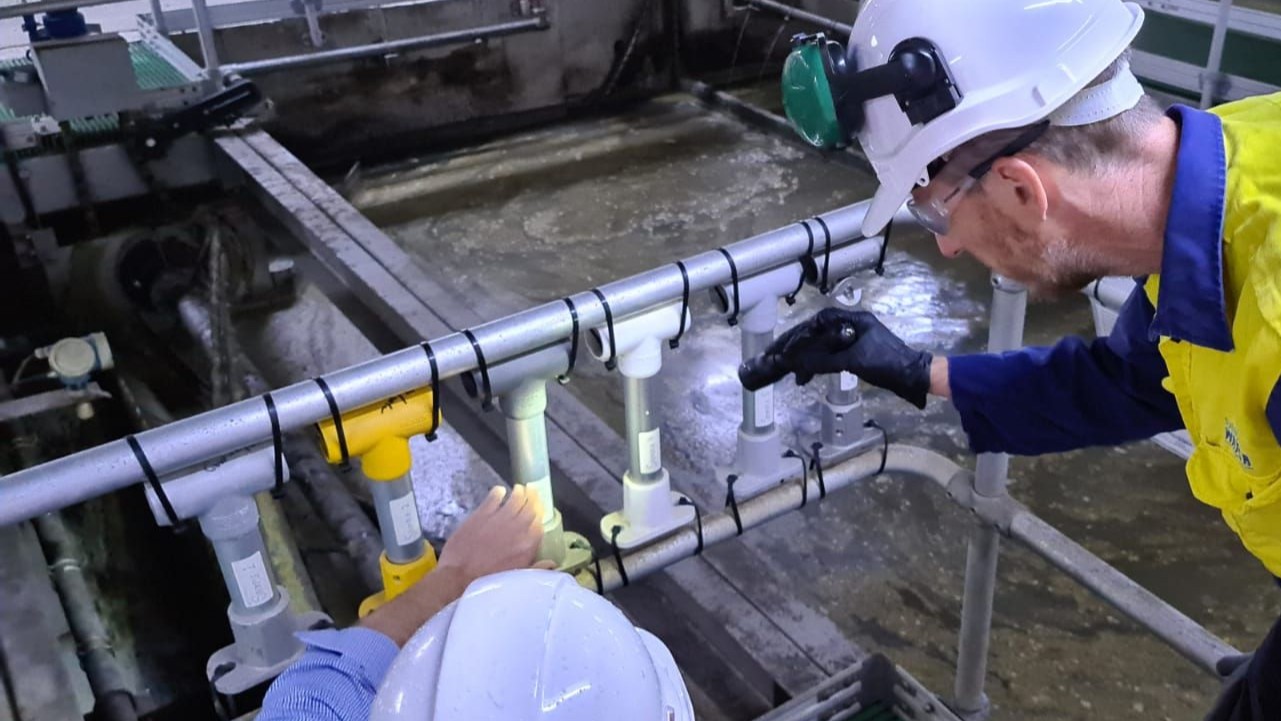 Live material testing in Sydney Water wastewater facility reaches six years